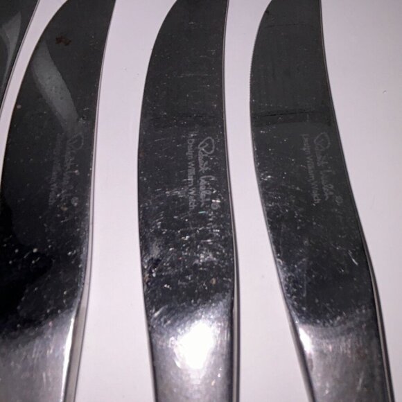 Robert Welch Pendulum Stainless Steel Assorted Dinner Knives Satin Frosted - Picture 6 of 15